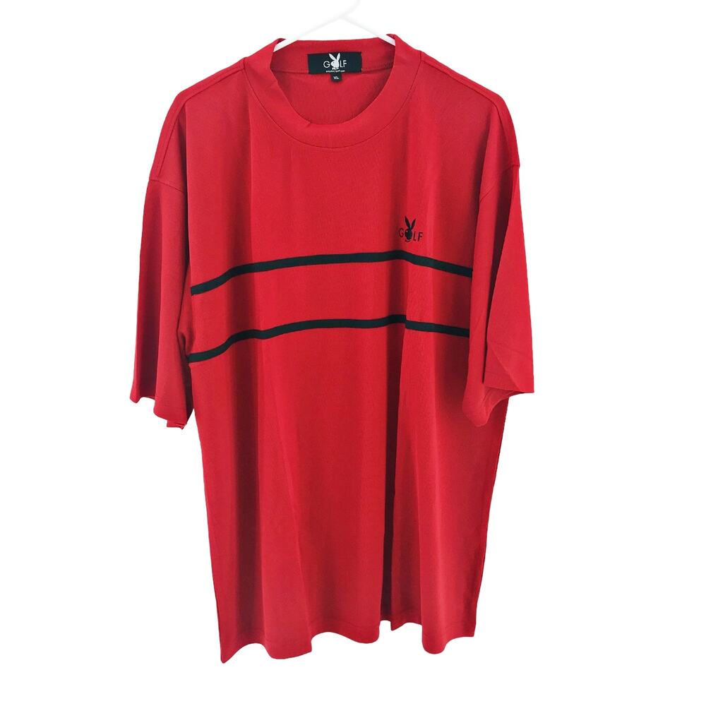 Playboy Golf Tournament Shirt Moisture Wick Breathable Quick Dry XL